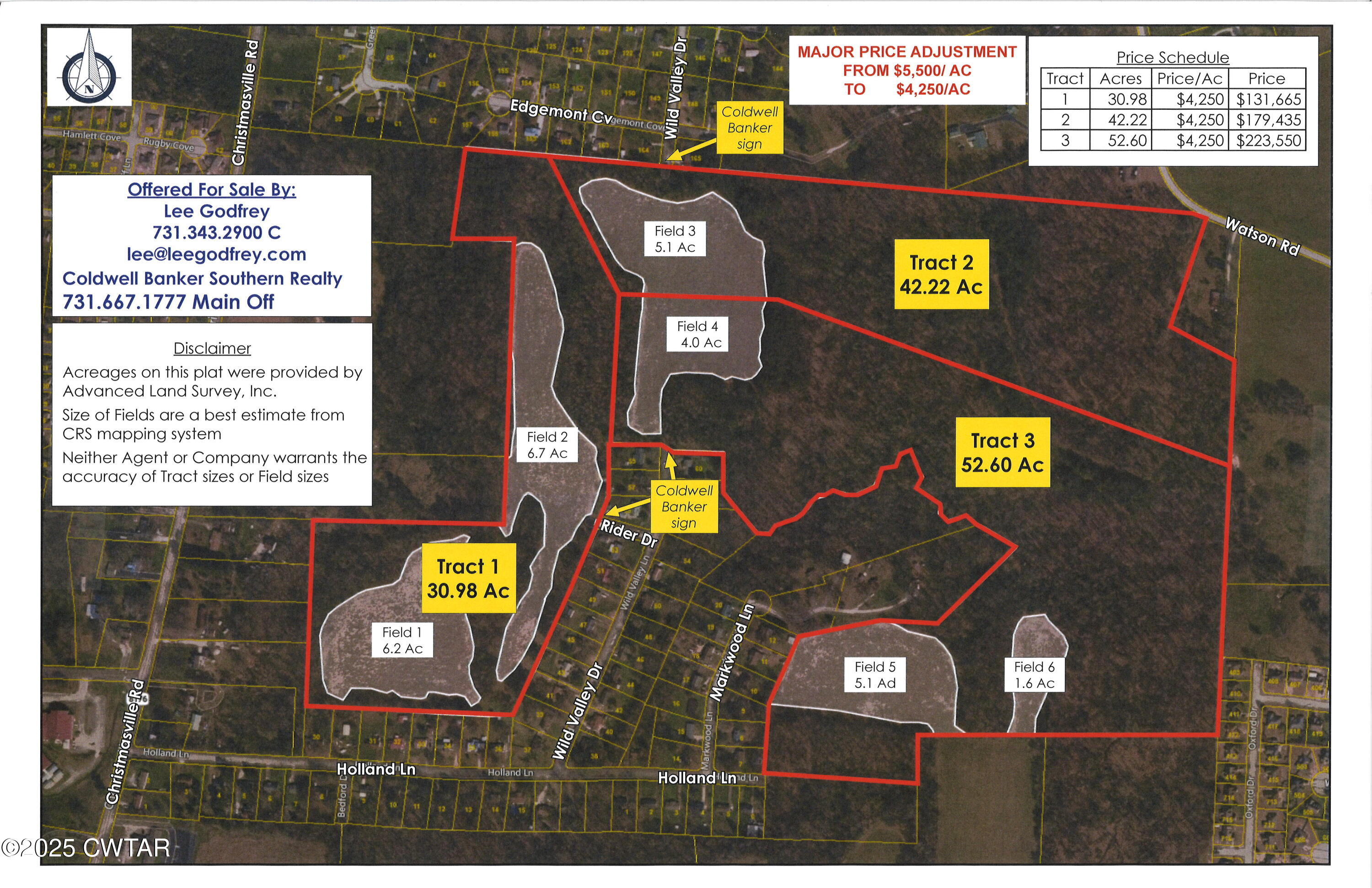 a view of a street sign