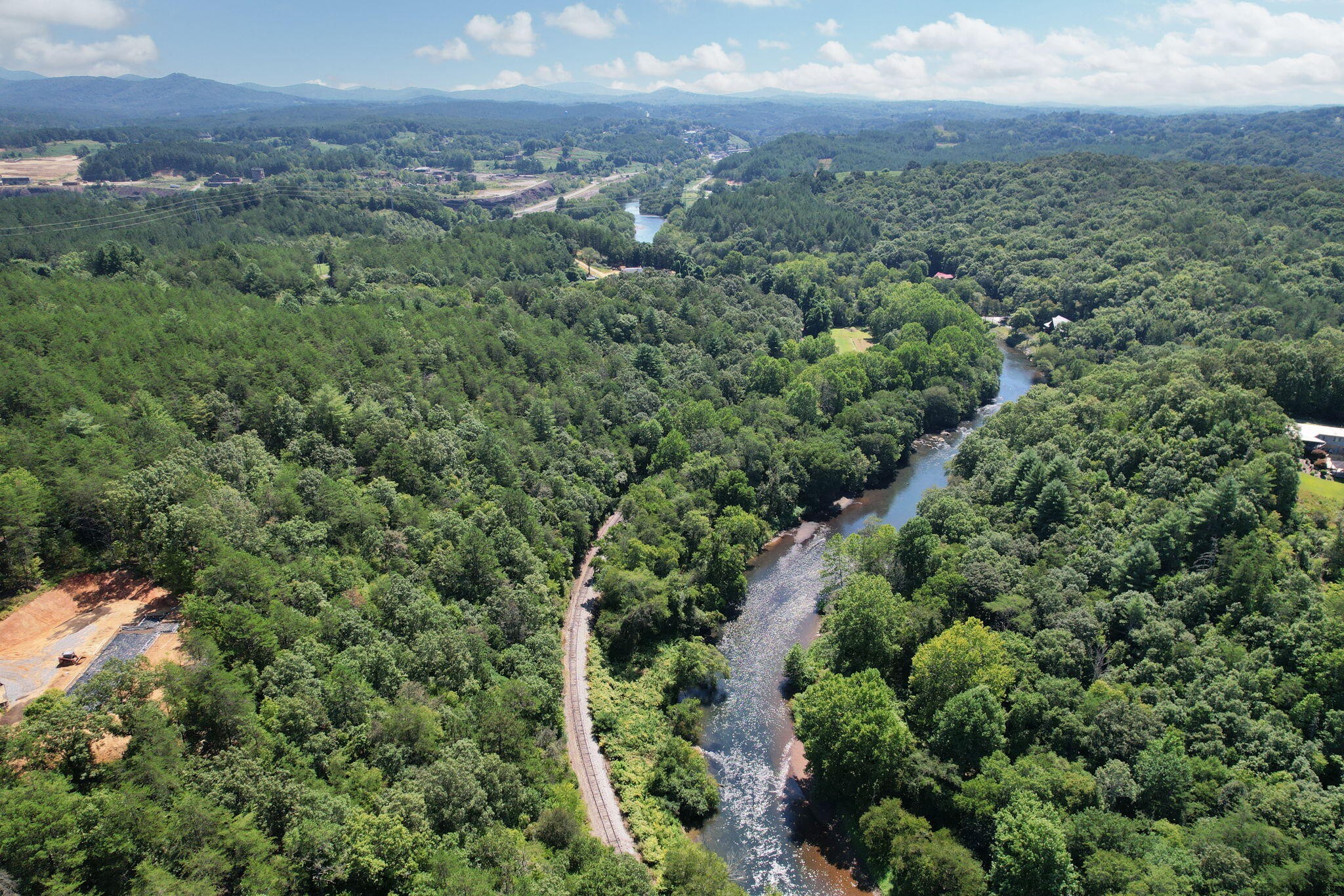 0 Staffordtown Road Copperhill, TN 37317 - Photo 2 of 12 an aerial view of residential house with outdoor space and trees all around