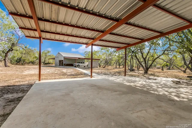 a view of a house with a outdoor space