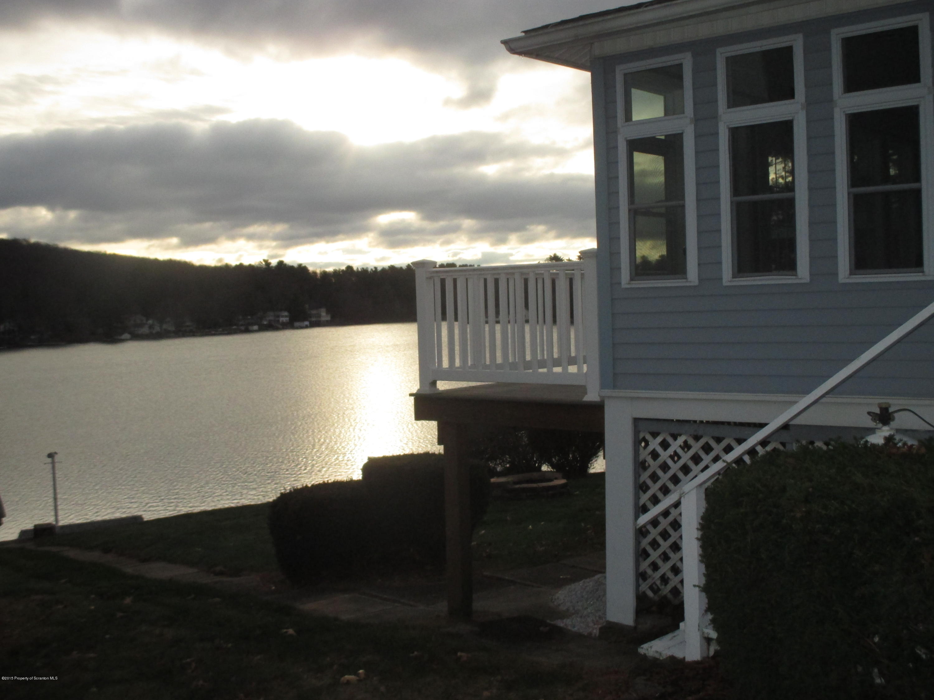 394 Point Road Lake Winola, PA 18419 - Photo 5 of 28 a view of balcony and patio