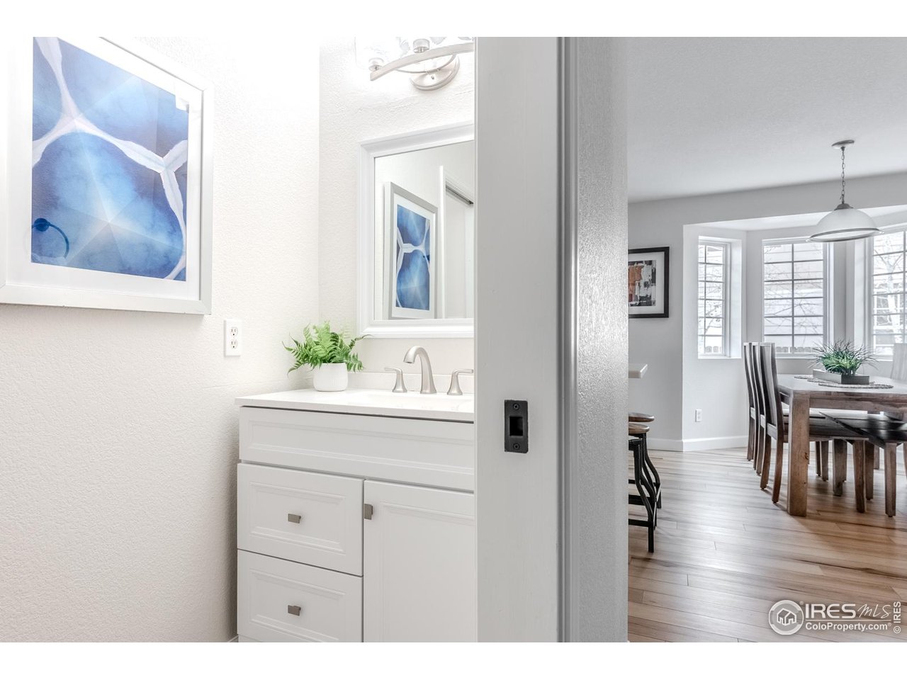 502 Ridge Avenue Longmont, CO 80501 - Photo 27 of 36 a view of living room and livingroom with wooden floor