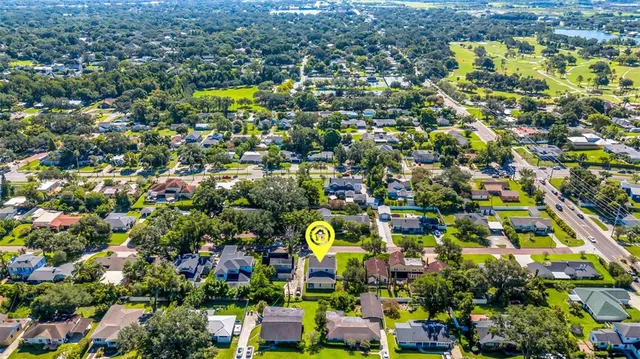 a view of city and ocean