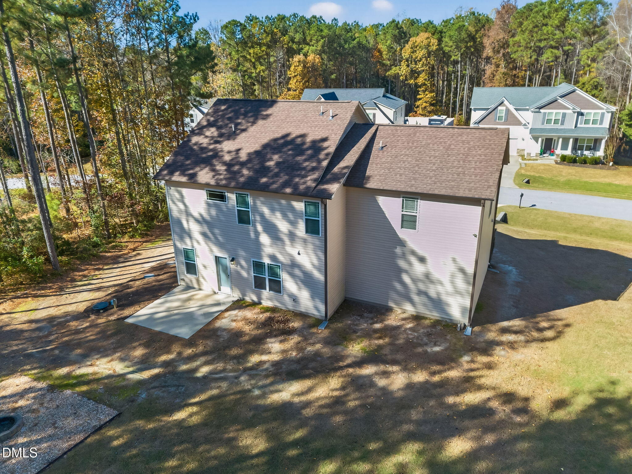 118 Landlocked Circle Angier, NC 27501 - Photo 24 of 27 a view of a house with a yard