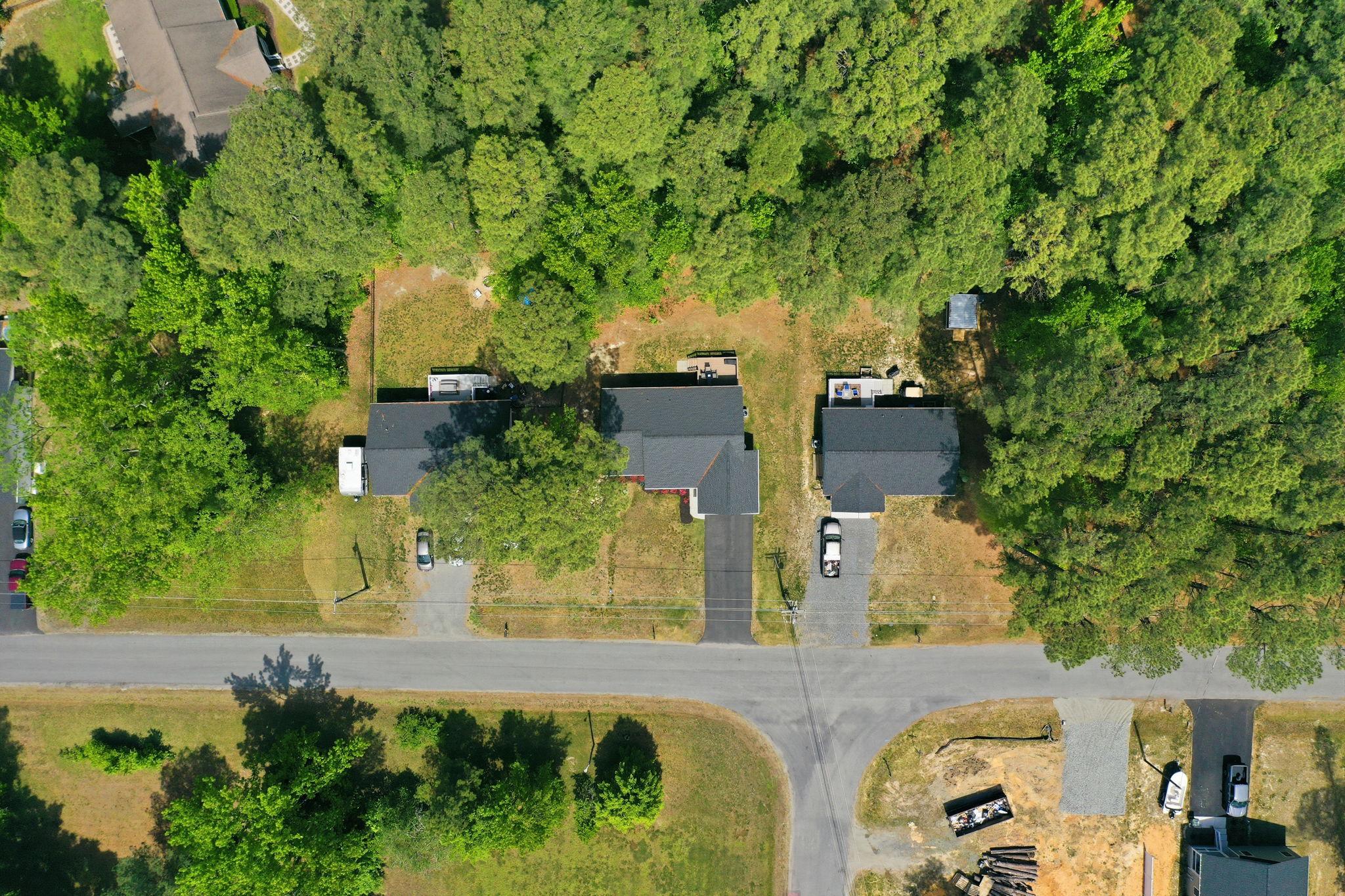 329 North Glebe Road Montross, VA 22520 - Photo 34 of 39 an aerial view of a house with outdoor space