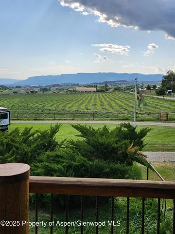 a view of an outdoor space and a lake view