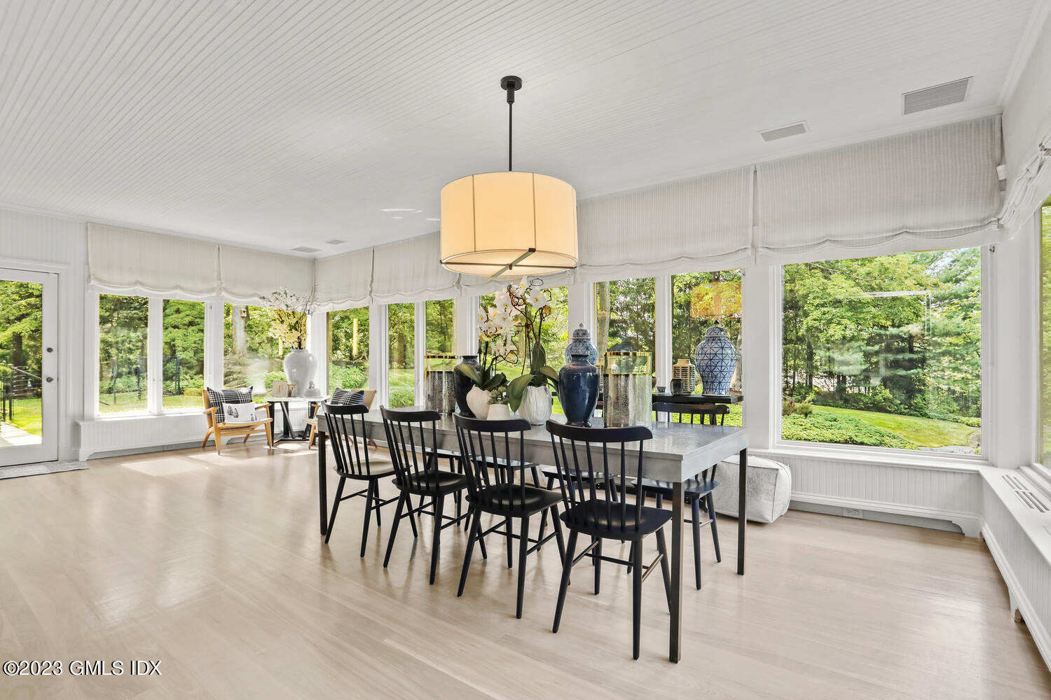 101 Perkins Road Greenwich, CT 06830 - Photo 9 of 41 a view of a dining room and livingroom view