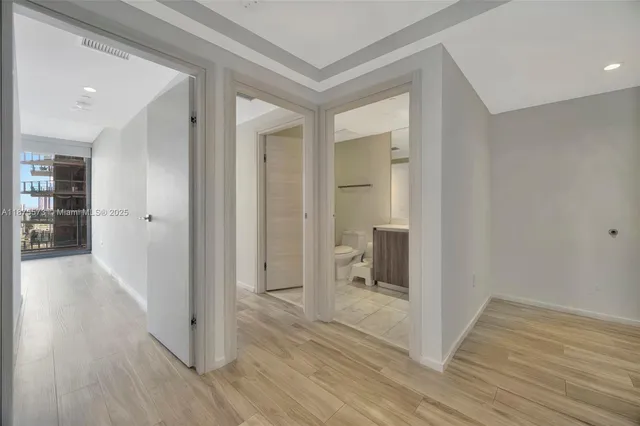 a view of balcony with city view