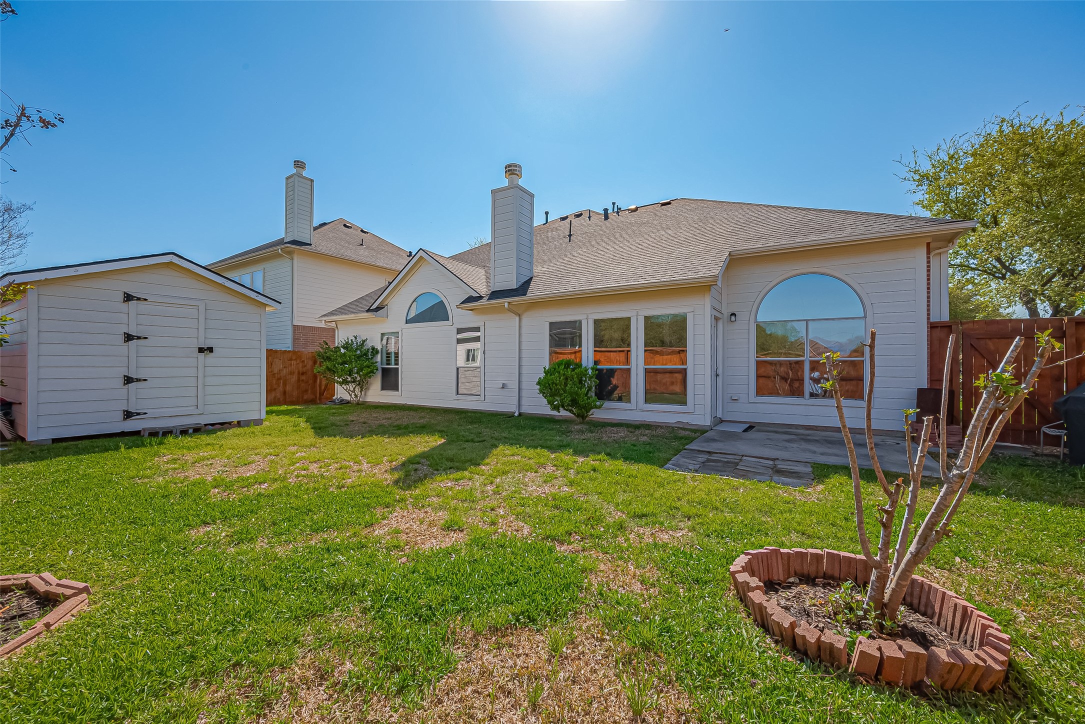 3007 Country Boy Court Spring, TX 77373 - Photo 30 of 31 a front view of a house with garden