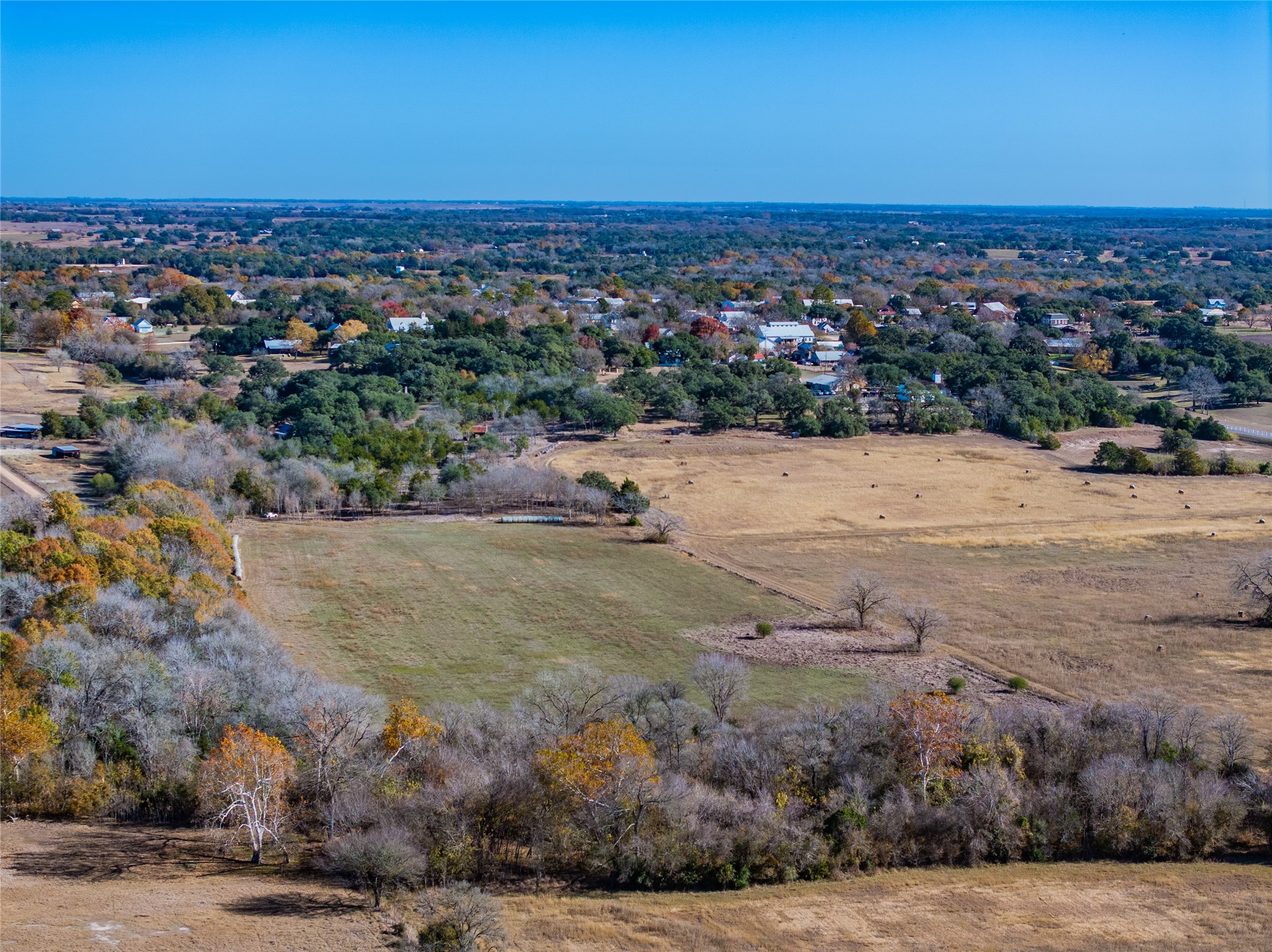 Tbd Bauer Rummel Road Round Top, TX 78954 - Photo 17 of 26 an aerial view of a houses with a yard