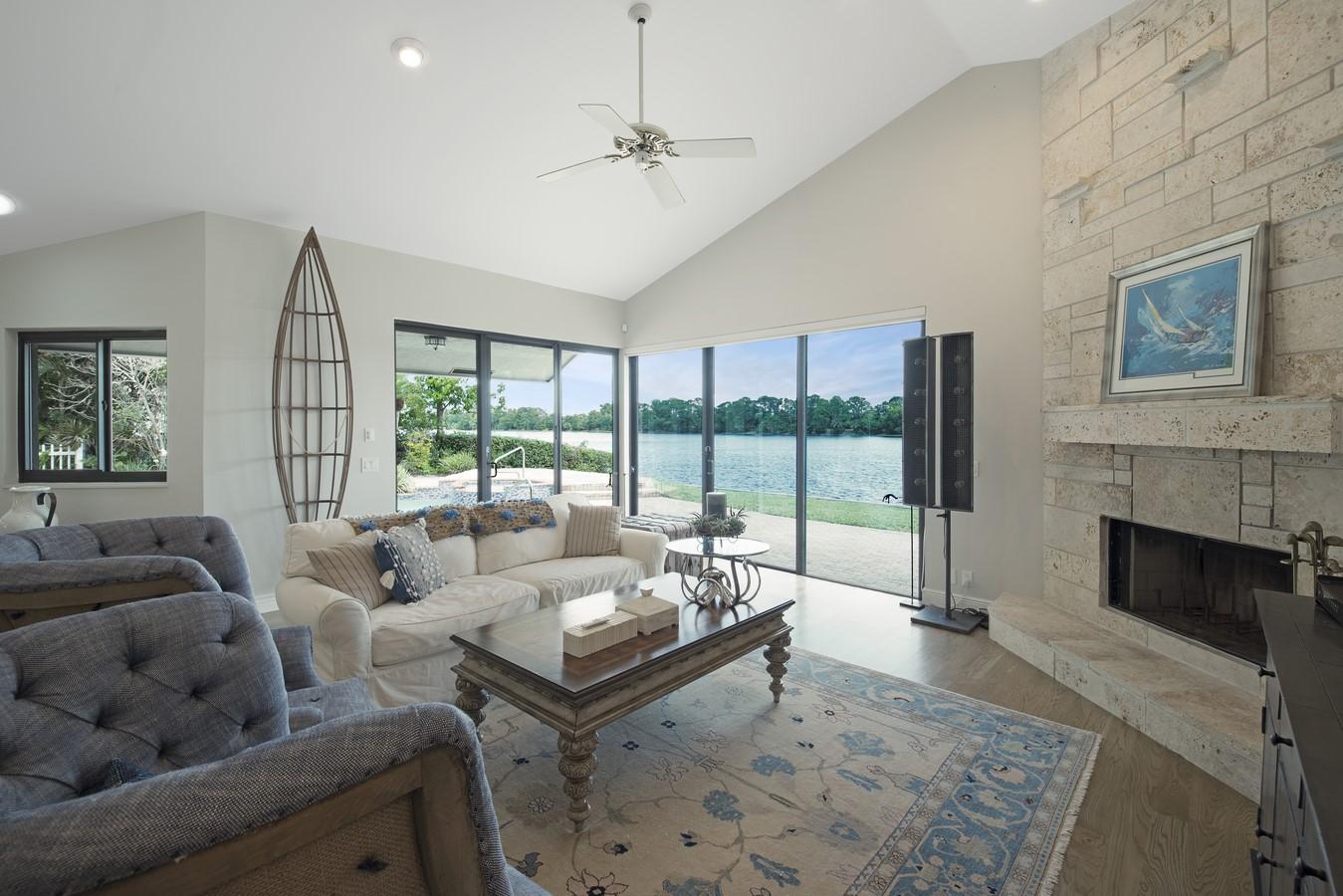 1600 Southwest 19th Avenue Boca Raton, FL 33486 - Photo 9 of 37 Fireplace