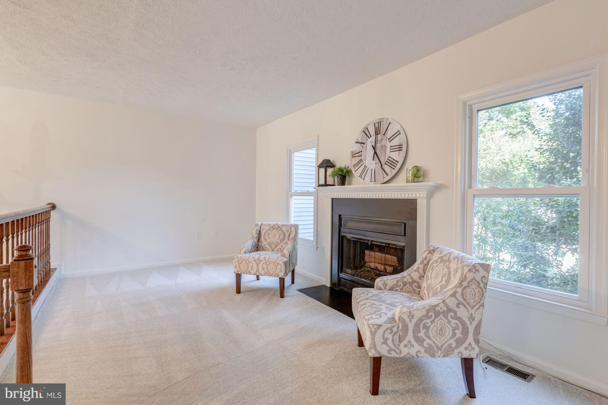 7343 Stream Way Springfield, VA 22152 - Photo 8 of 30 New Carpets and New Paint cozy fireplace