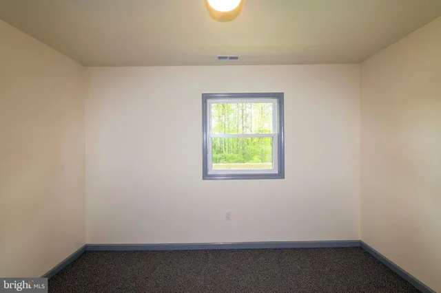 a view of empty room