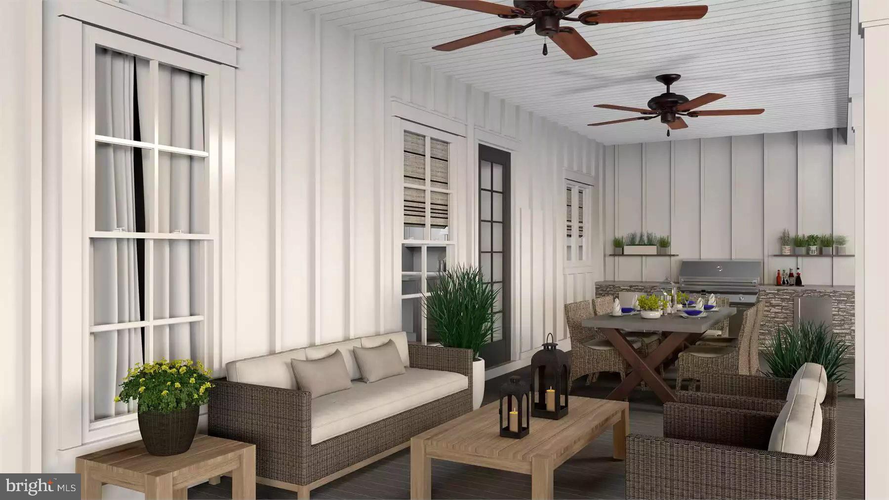 0 Cobblestone Court Milton, DE 19968 - Photo 10 of 12 Sample back porch