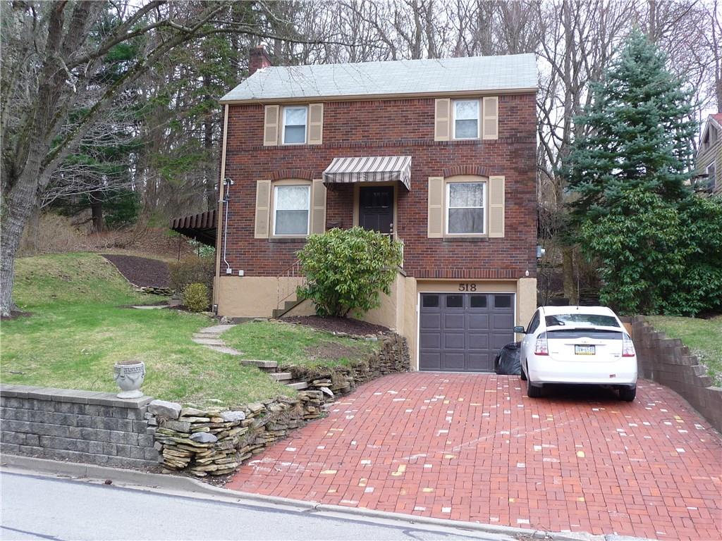 518 Braddock Road Forest Hills, PA 15221 - Photo 1 of 22 Exterior of this home abounds with charm. Newly constructed brick driveway adds an artistic touch!