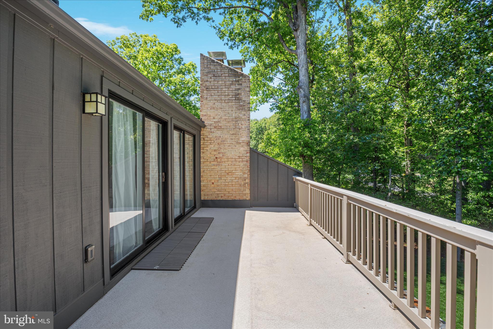 12108 Quorn Lane Reston, VA 20191 - Photo 32 of 91 Balcony overlooking wooded views
