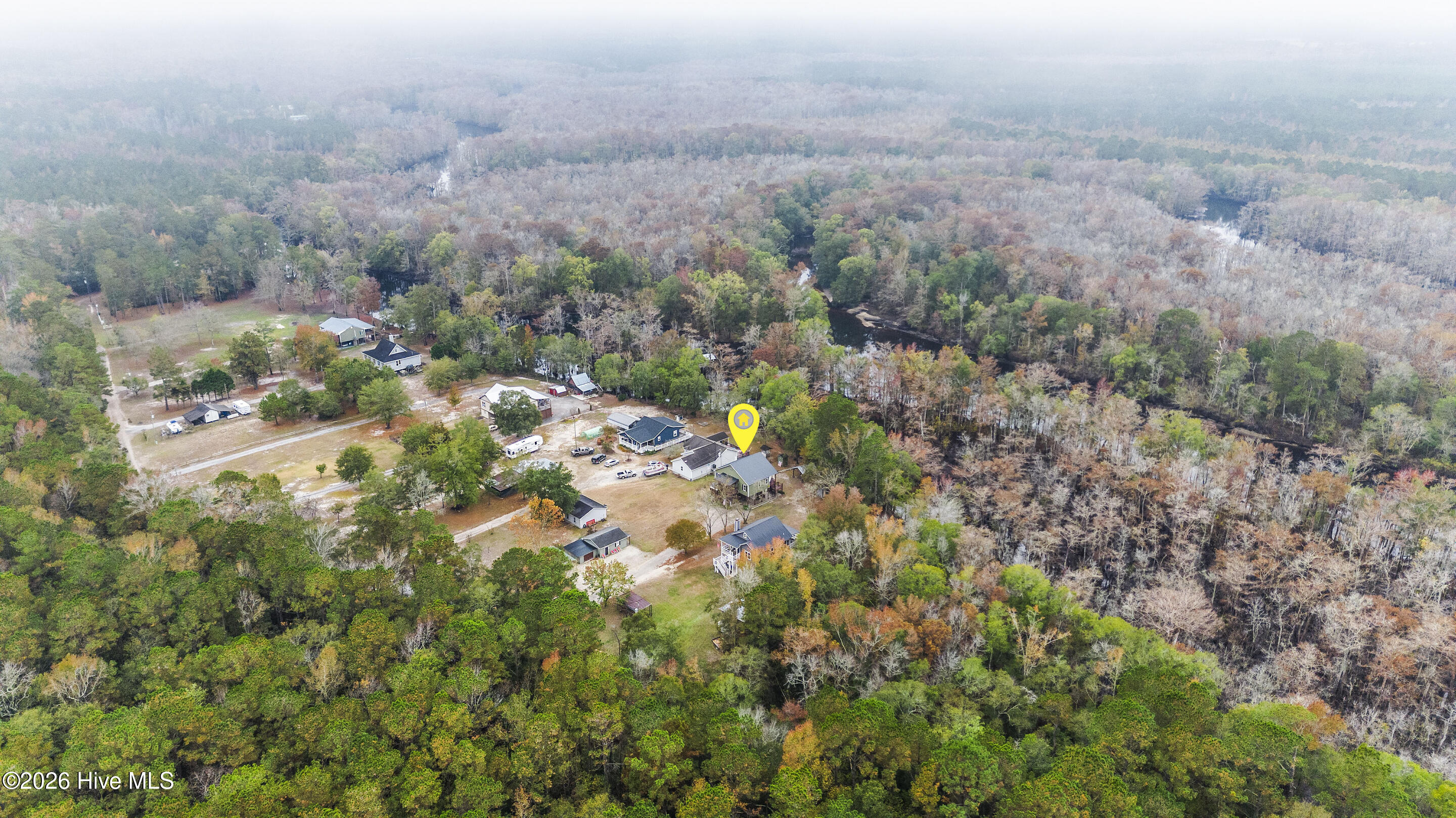 229 Estate Road Atkinson, NC 28421 - Photo 17 of 79 Drone shot of neighborhood