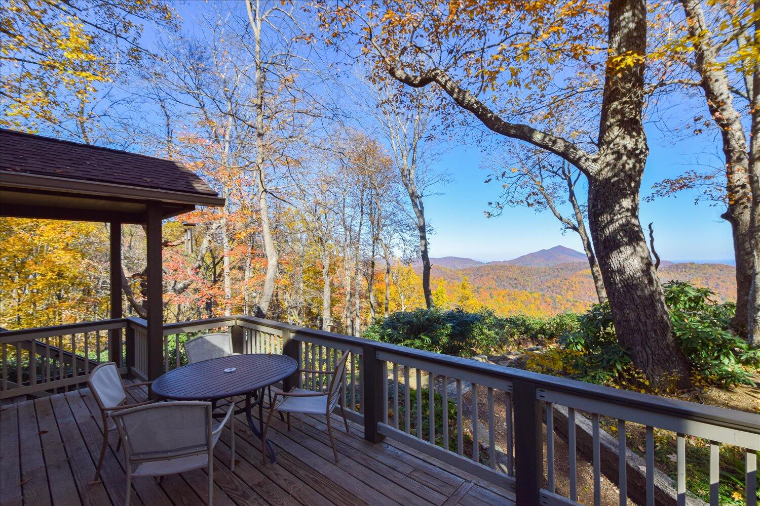 333 Hemlock Ridge Road Southeast Copper Hill, VA 24079 - Photo 9 of 45 a view of a balcony with furniture and a yard