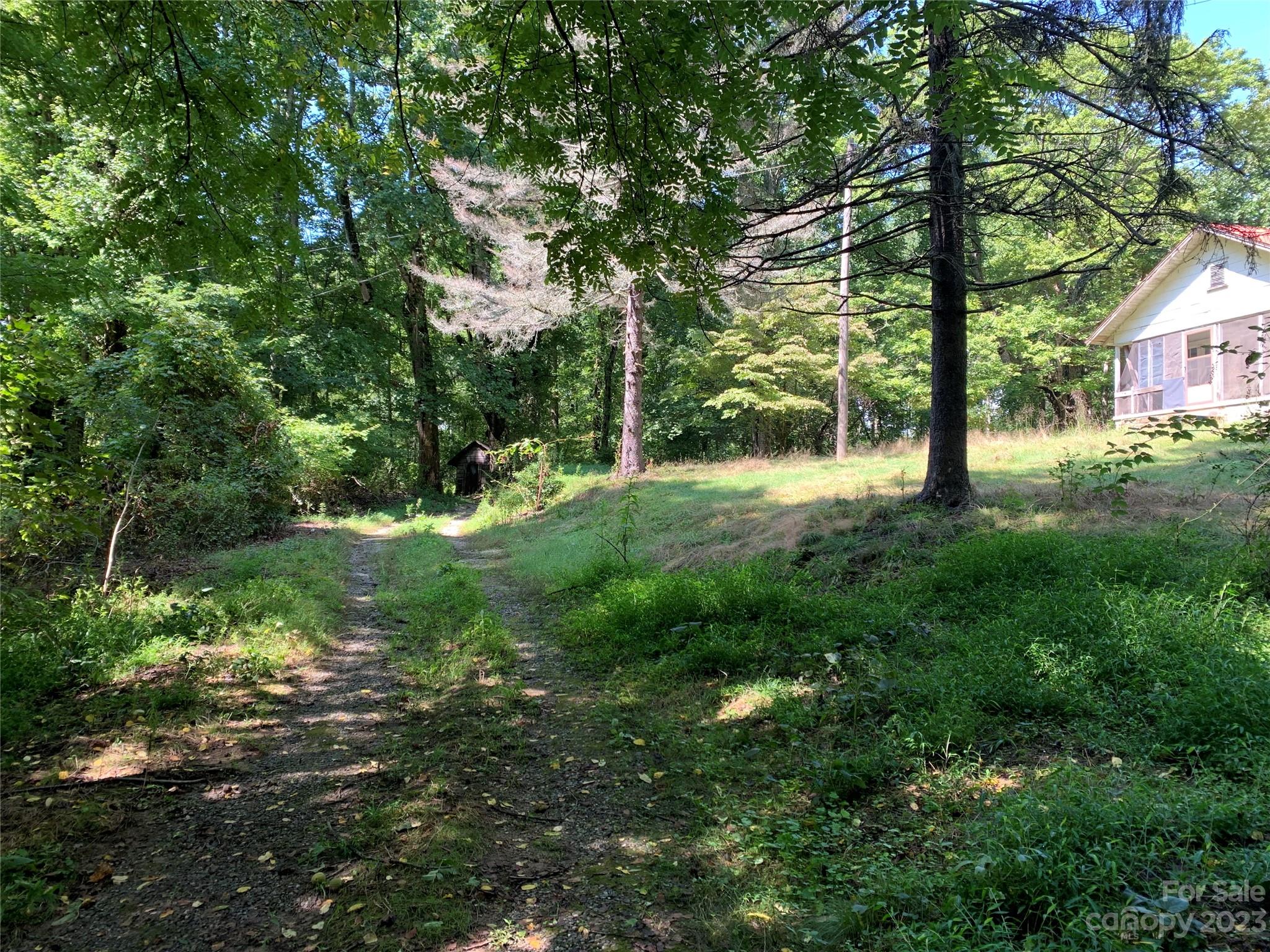 Tbd Tbd Brightwater Road, Unit 4 AND 5 Hendersonville, NC 28739 - Photo 1 of 8 a big yard with lots of green space and plants