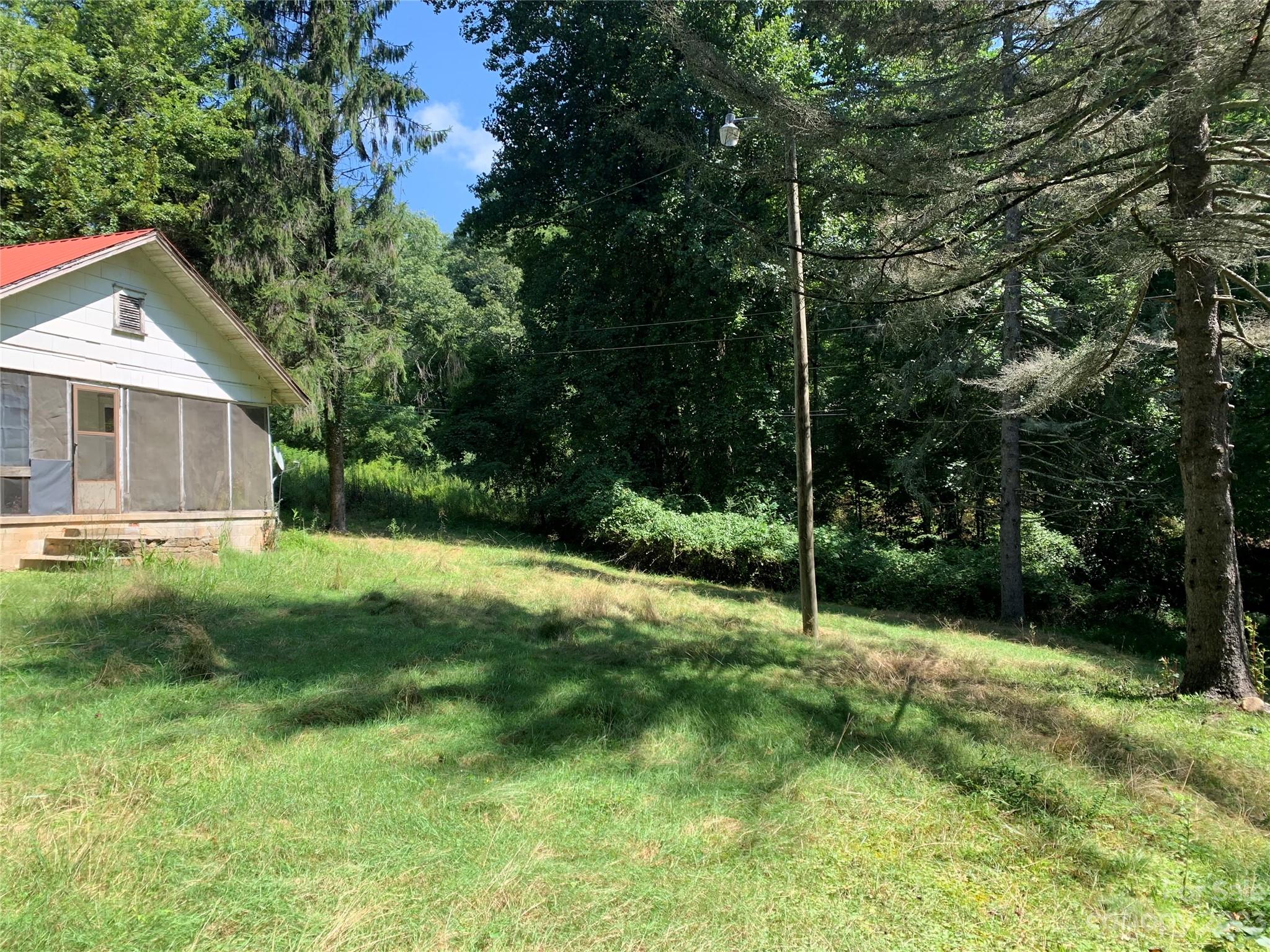 Tbd Tbd Brightwater Road, Unit 4 AND 5 Hendersonville, NC 28739 - Photo 6 of 8 a view of a house with backyard and trees