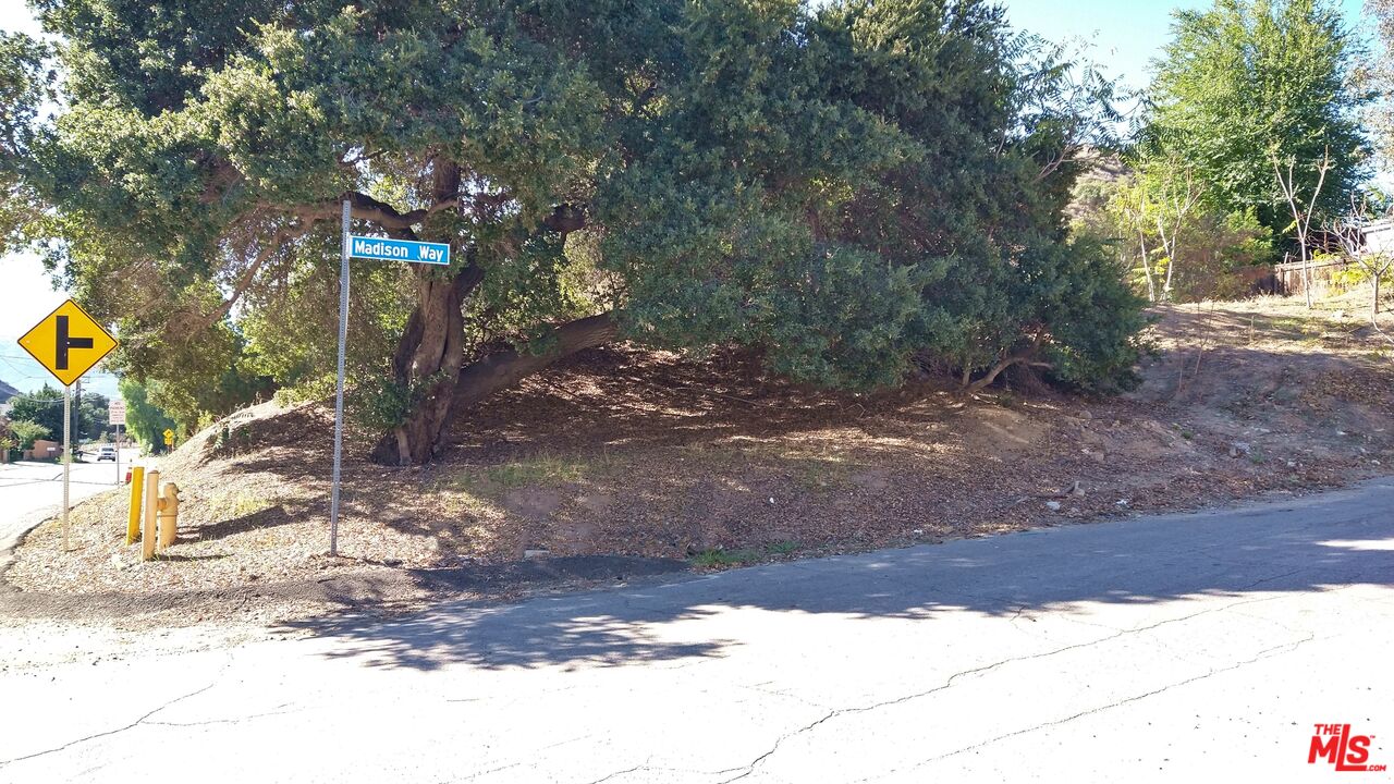 30000 Madison Way Val Verde, CA 91384 - Photo 8 of 11 a flag is sitting in the middle of a yard