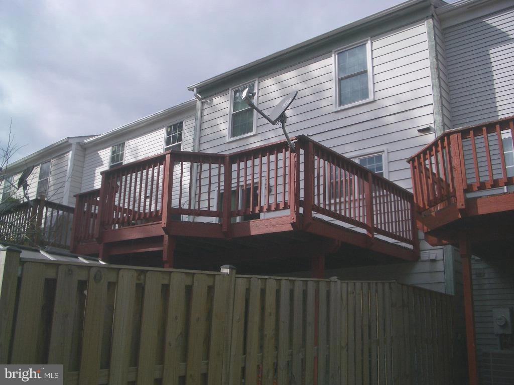 2805 Ashmont Terrace Silver Spring, MD 20906 - Photo 2 of 28 Deck, fenced area & patio back of the townhouse