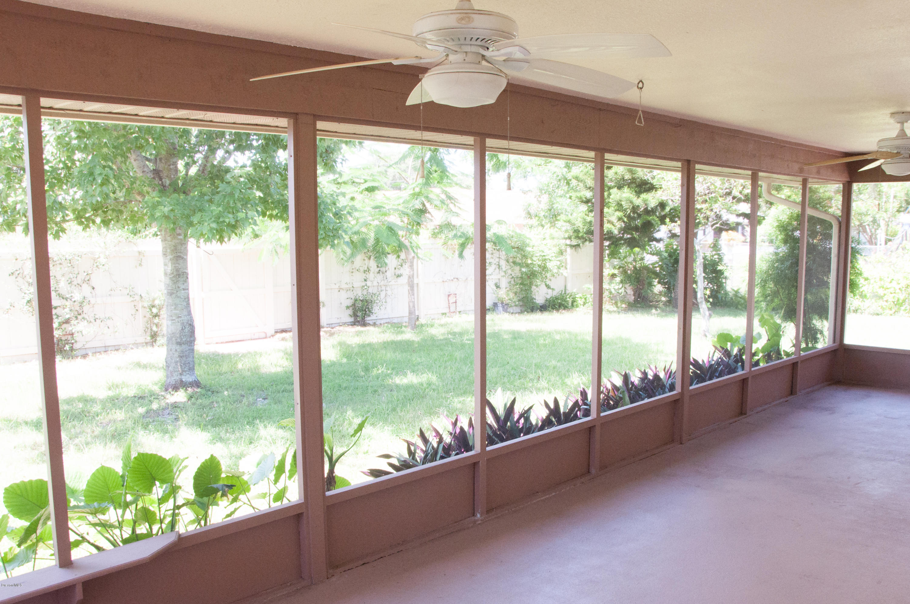 2164 Clover Street Northeast Palm Bay, FL 32905 - Photo 18 of 25 Patio View from Master