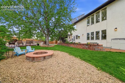 a view of outdoor space and city view