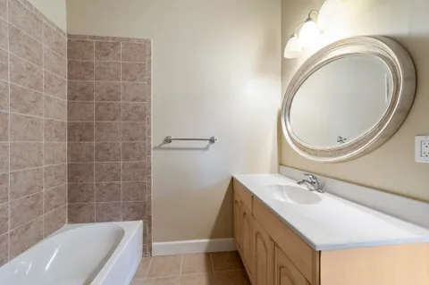 a view of big yard with a house