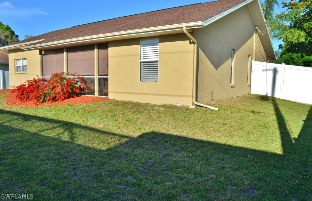 17432 Georgia Road Fort Myers, FL 33967 - Photo 20 of 20 a view of a backyard of the house