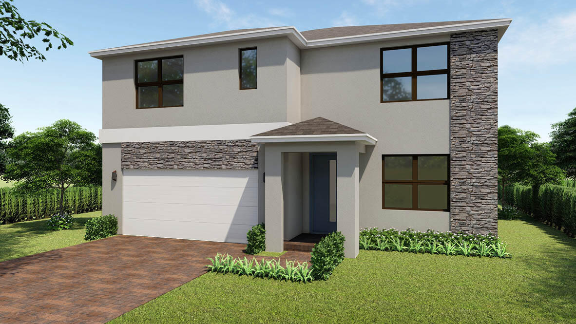 Rendering of front