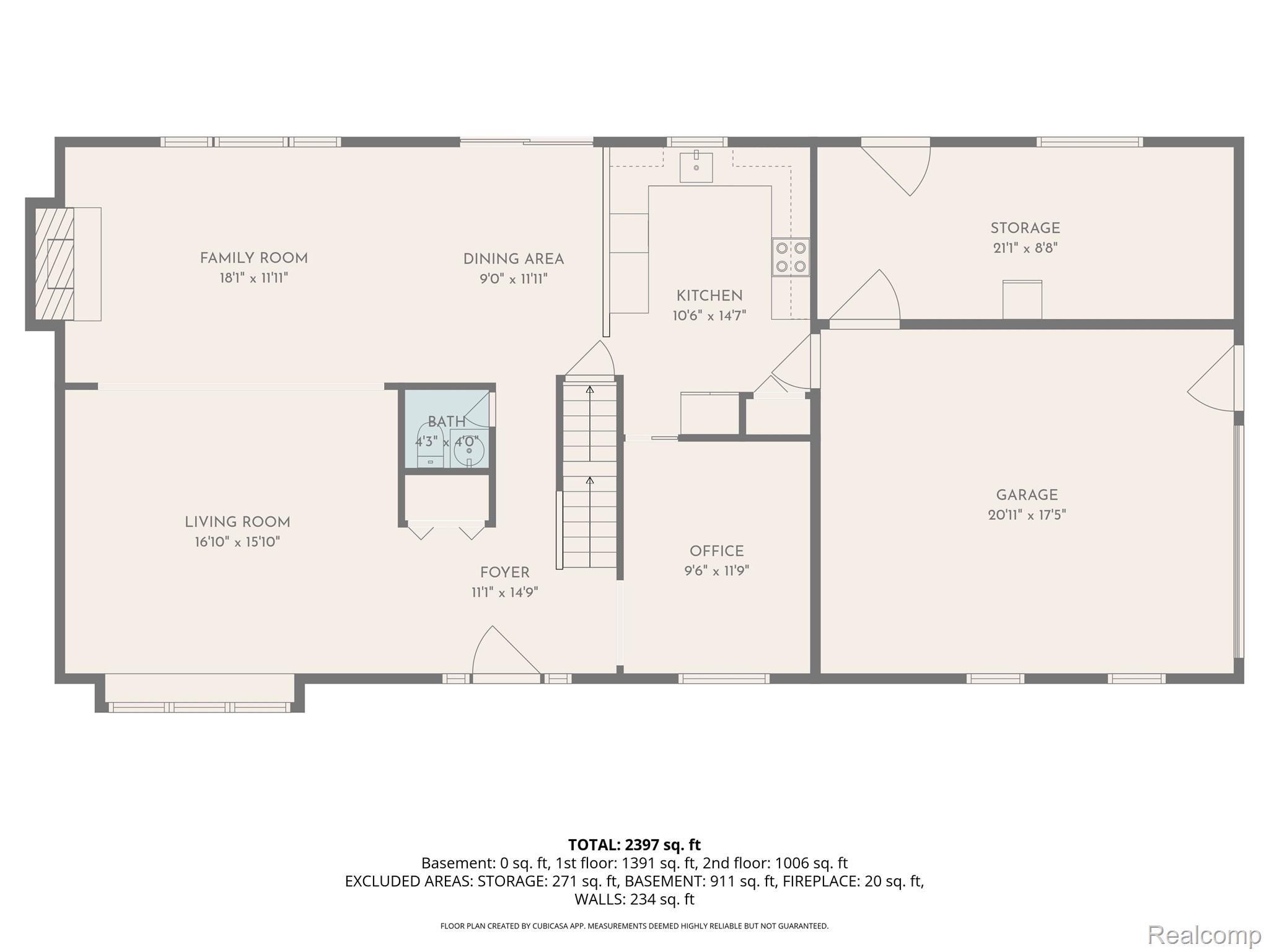 4240 Sheridan Road Flushing, MI 48433 - Photo 41 of 44 View of room layout