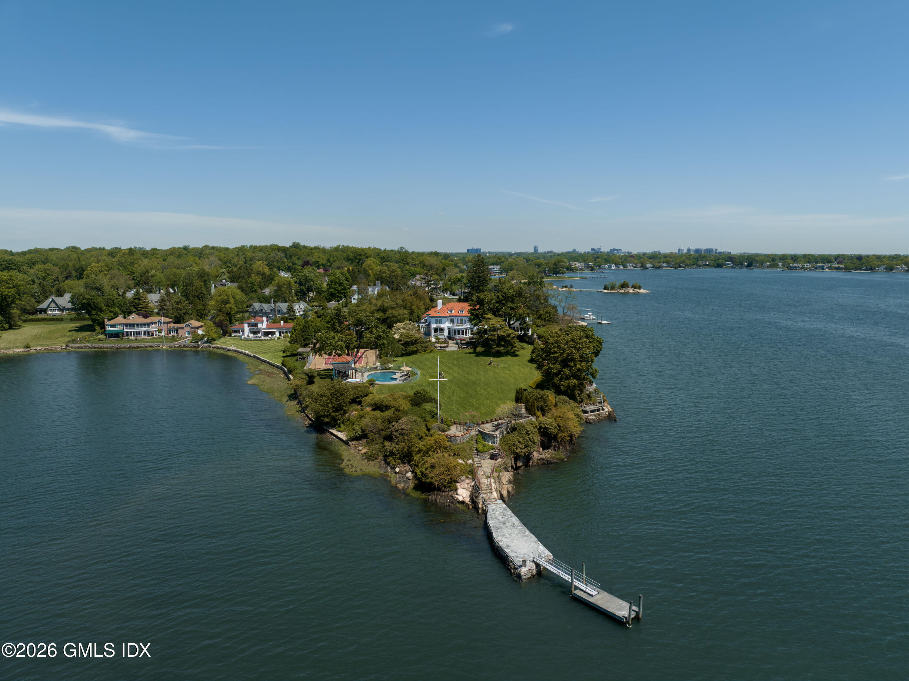 108 Cedar Cliff Road Riverside, CT 06878 - Photo 3 of 49 a view of a lake with a room