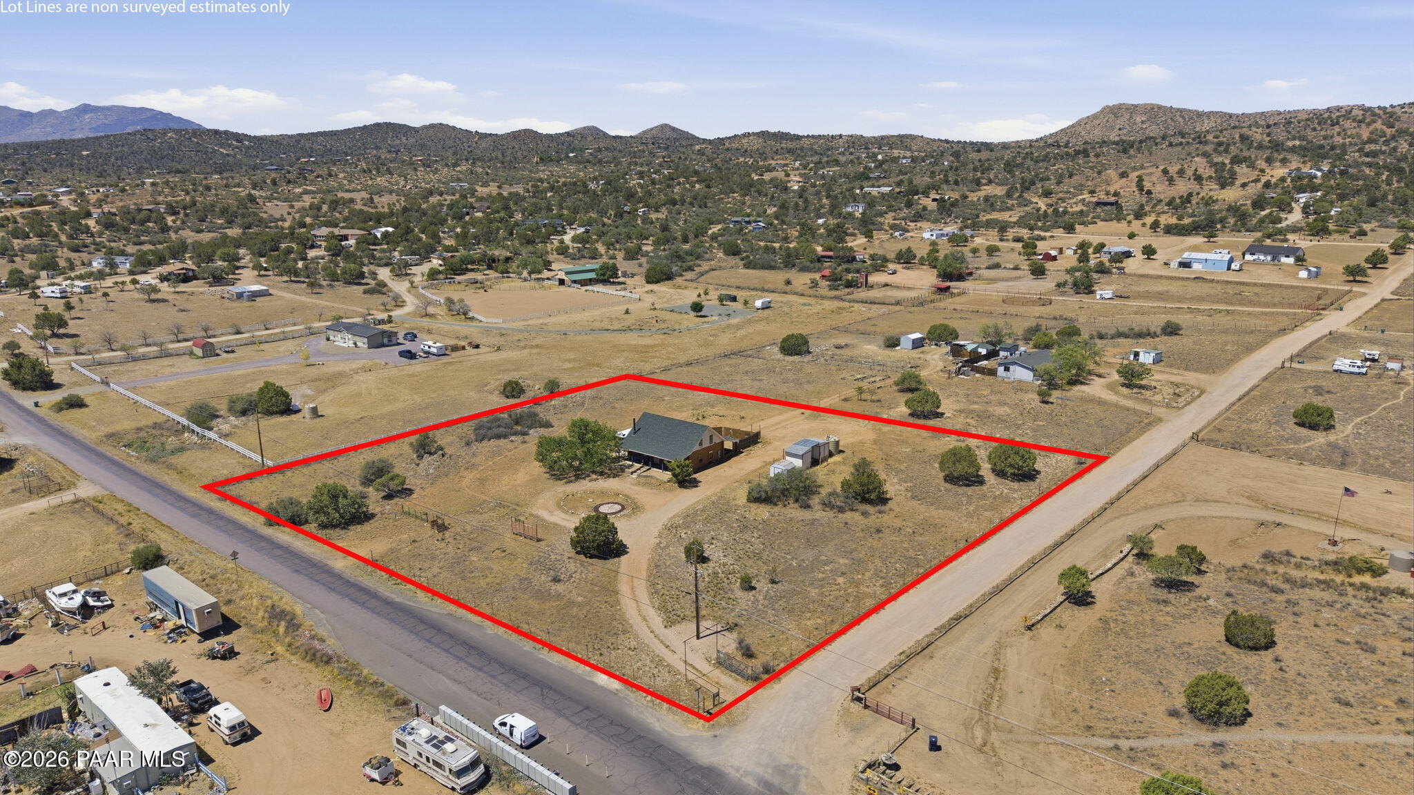4005 West Cool Valley Road Chino Valley, AZ 86323 - Photo 19 of 19 Aerial