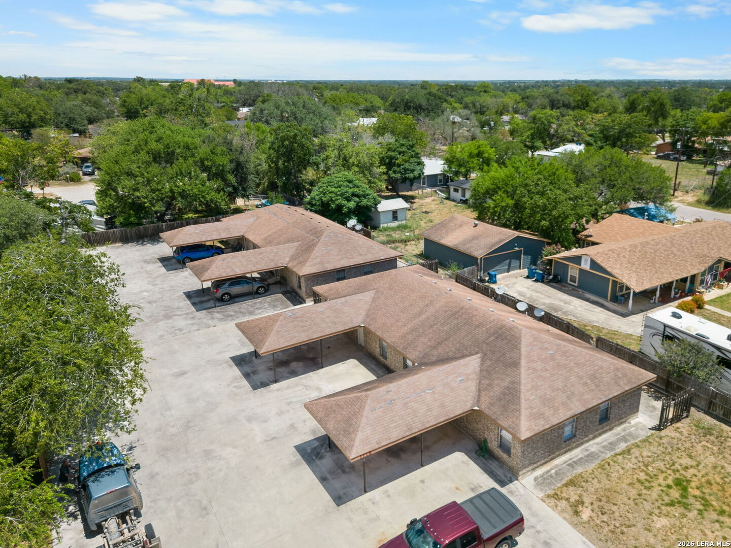 1118 West Goodwin Street Pleasanton, TX 78064 - Photo 23 of 23 an aerial view of multiple house