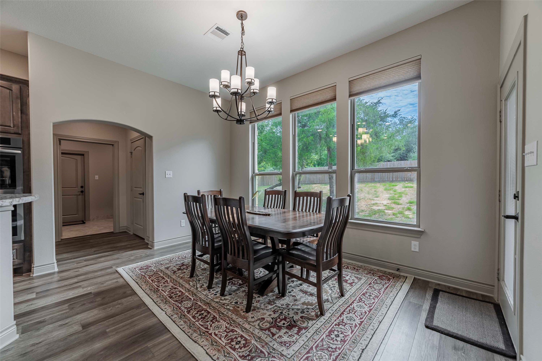 9695 County Road 321 Caldwell, TX 77836 - Photo 11 of 40 a view of a dining room with furniture window and wooden floor