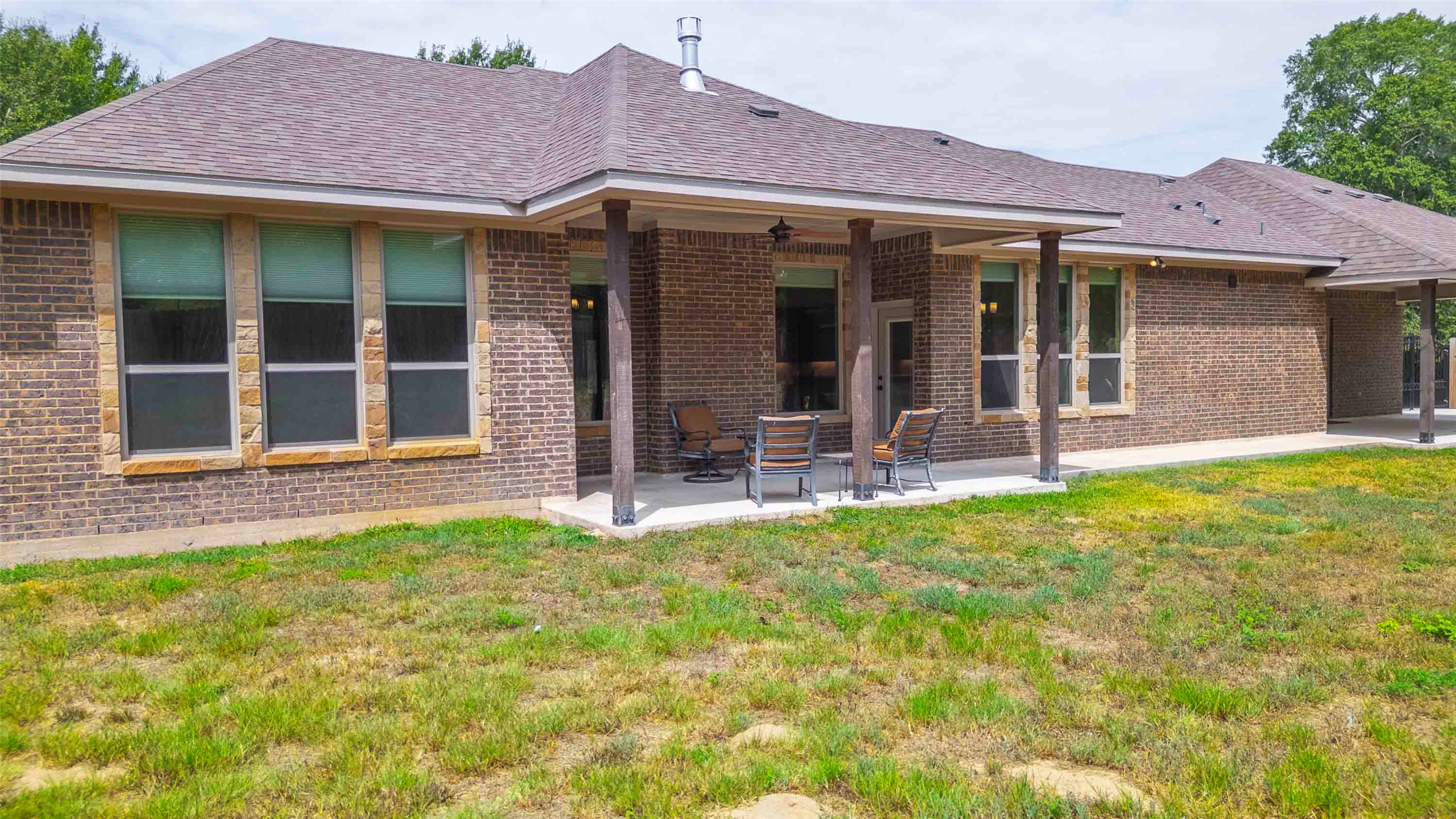 9695 County Road 321 Caldwell, TX 77836 - Photo 18 of 40 a view of a house with yard and porch