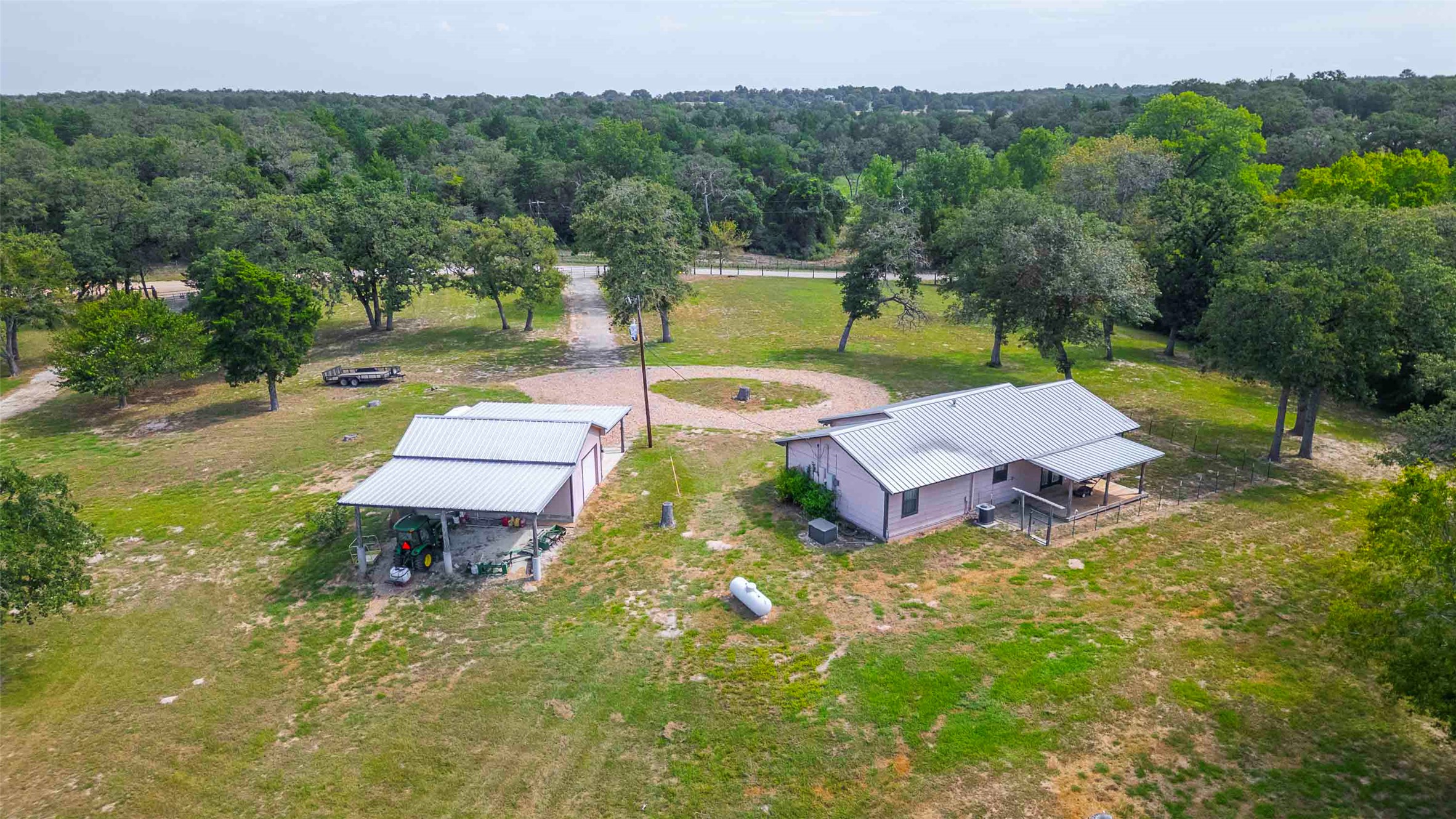 9695 County Road 321 Caldwell, TX 77836 - Photo 21 of 40 a garden view with a seating space