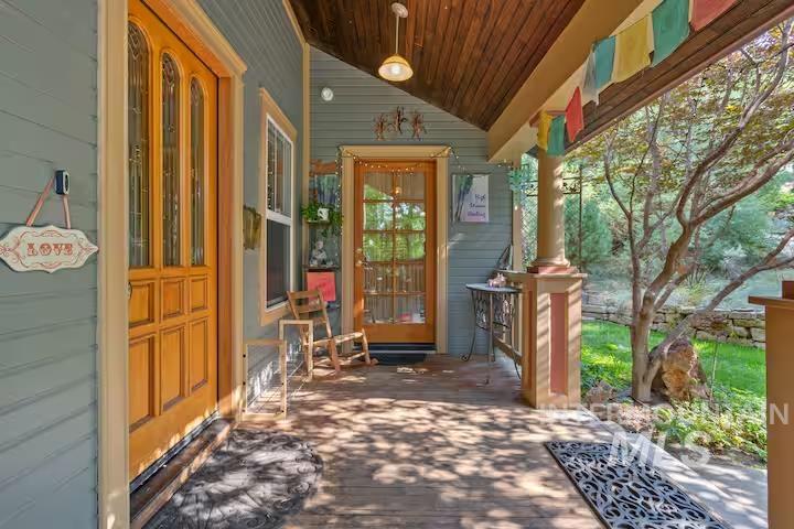 1617 North 5th Street Boise, ID 83702 - Photo 2 of 36 Doorway to property featuring a porch