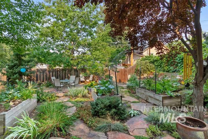 1617 North 5th Street Boise, ID 83702 - Photo 31 of 36 View of yard with a vegetable garden