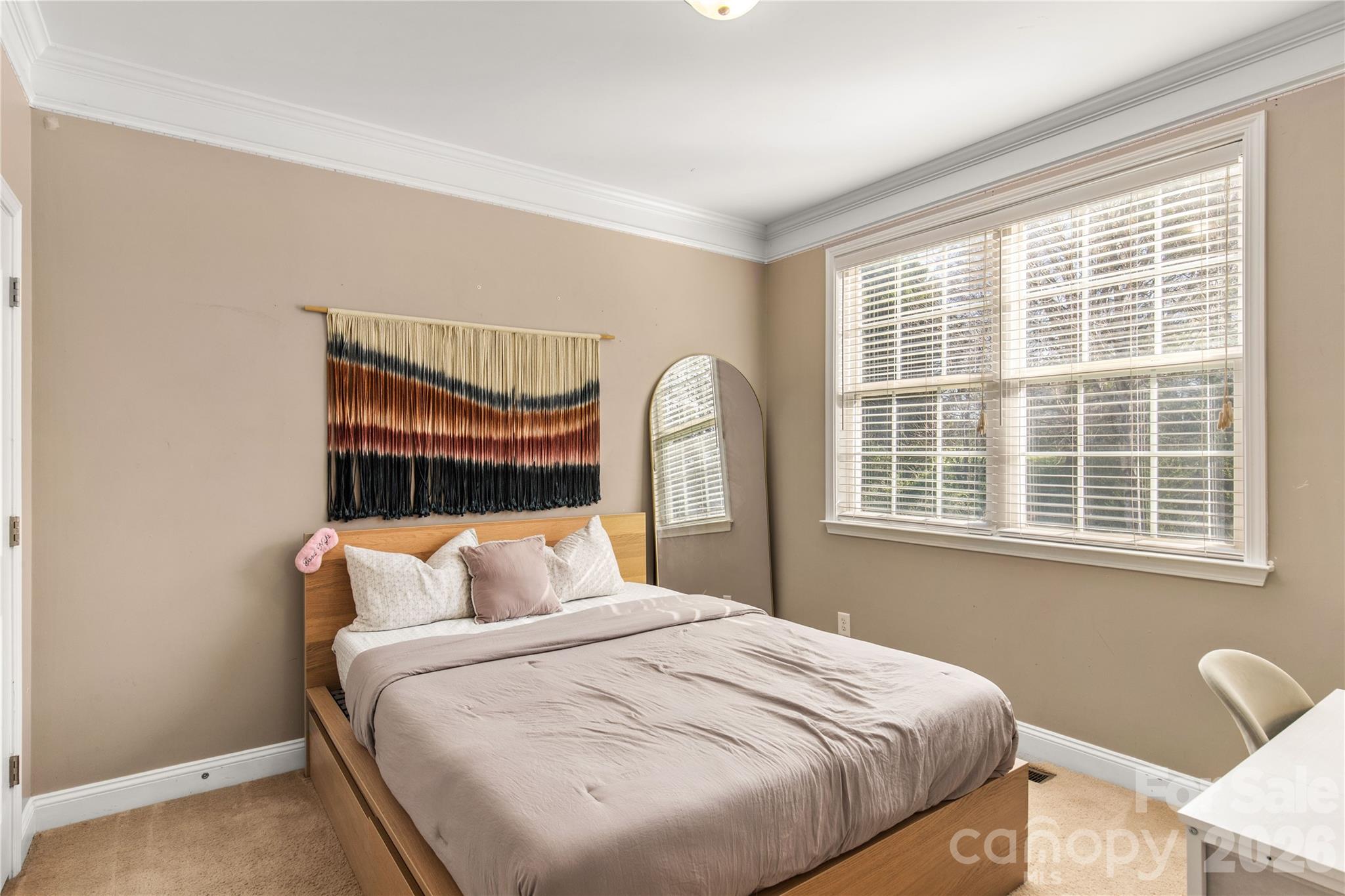 2341 Valley Meadows Drive York, SC 29745 - Photo 26 of 46 a bedroom with bed and a window