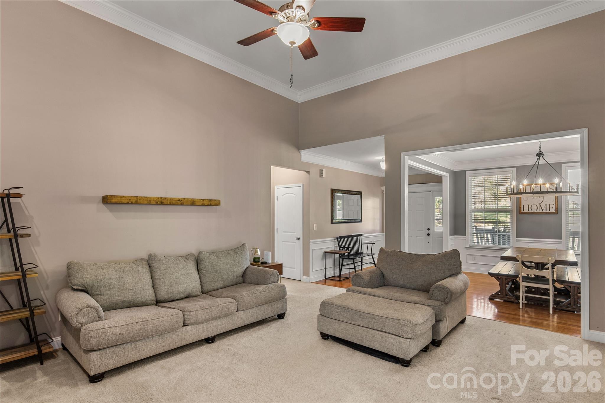 2341 Valley Meadows Drive York, SC 29745 - Photo 10 of 46 a living room with furniture and a large window