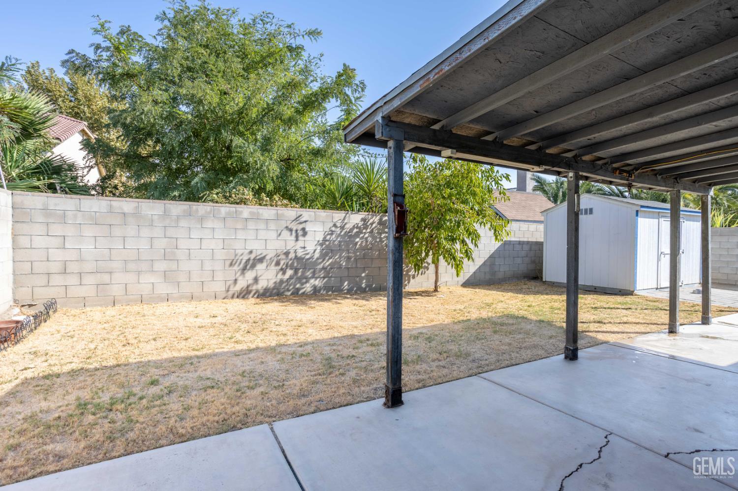 Undisclosed Address Bakersfield, CA 93313 - Photo 18 of 19 a view of a backyard