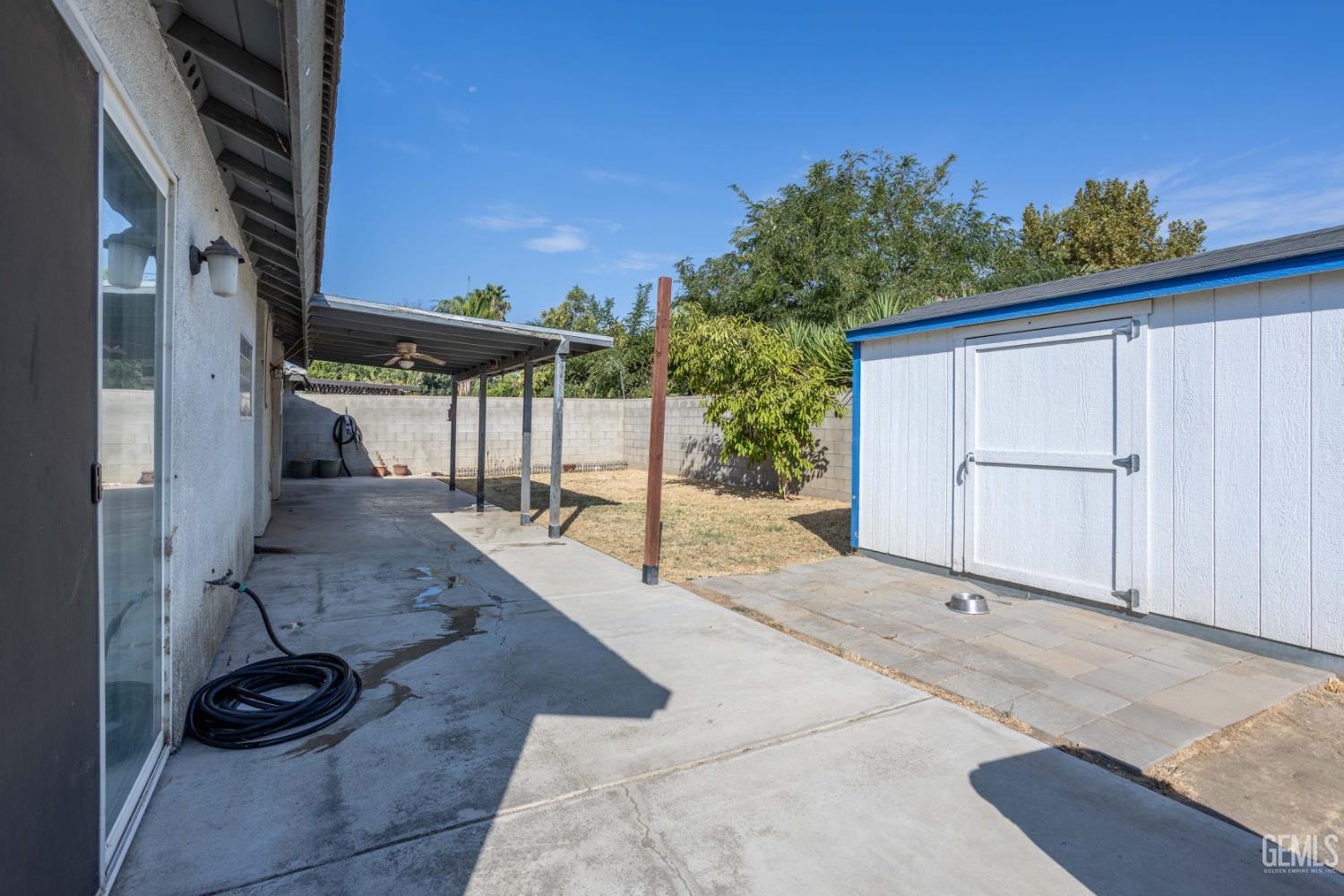 Undisclosed Address Bakersfield, CA 93313 - Photo 19 of 19 a view of a back yard of the house
