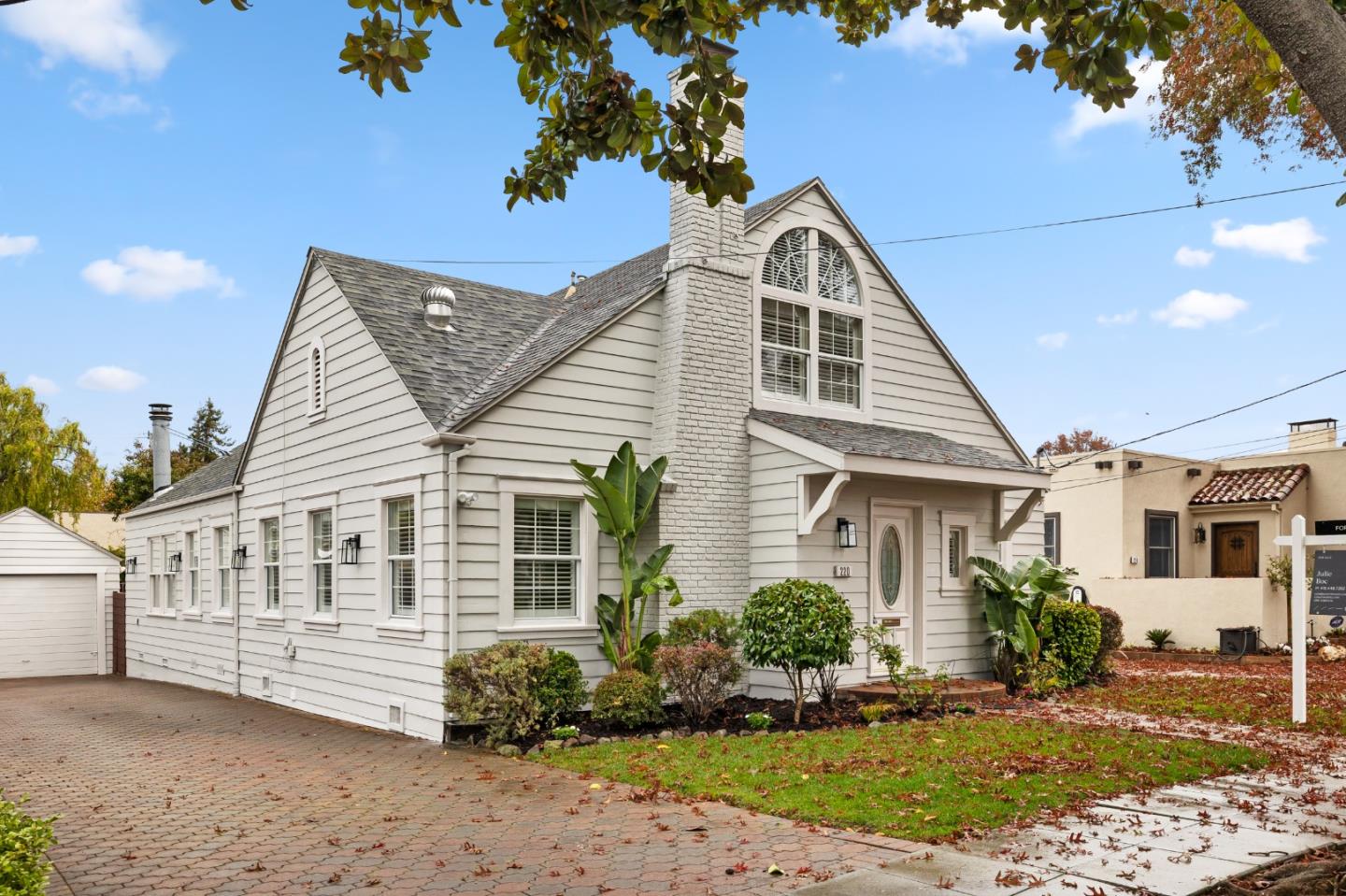 220 Channing Road Burlingame, CA 94010 - Photo 27 of 60 a view of a house with a yard