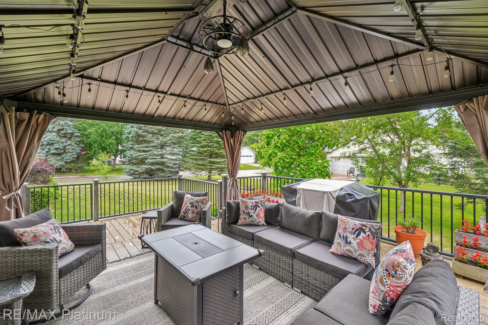 2353 Chestnut Bend Howell, MI 48855 - Photo 19 of 25 2353 Chestnut Bend
Deck with Pergola