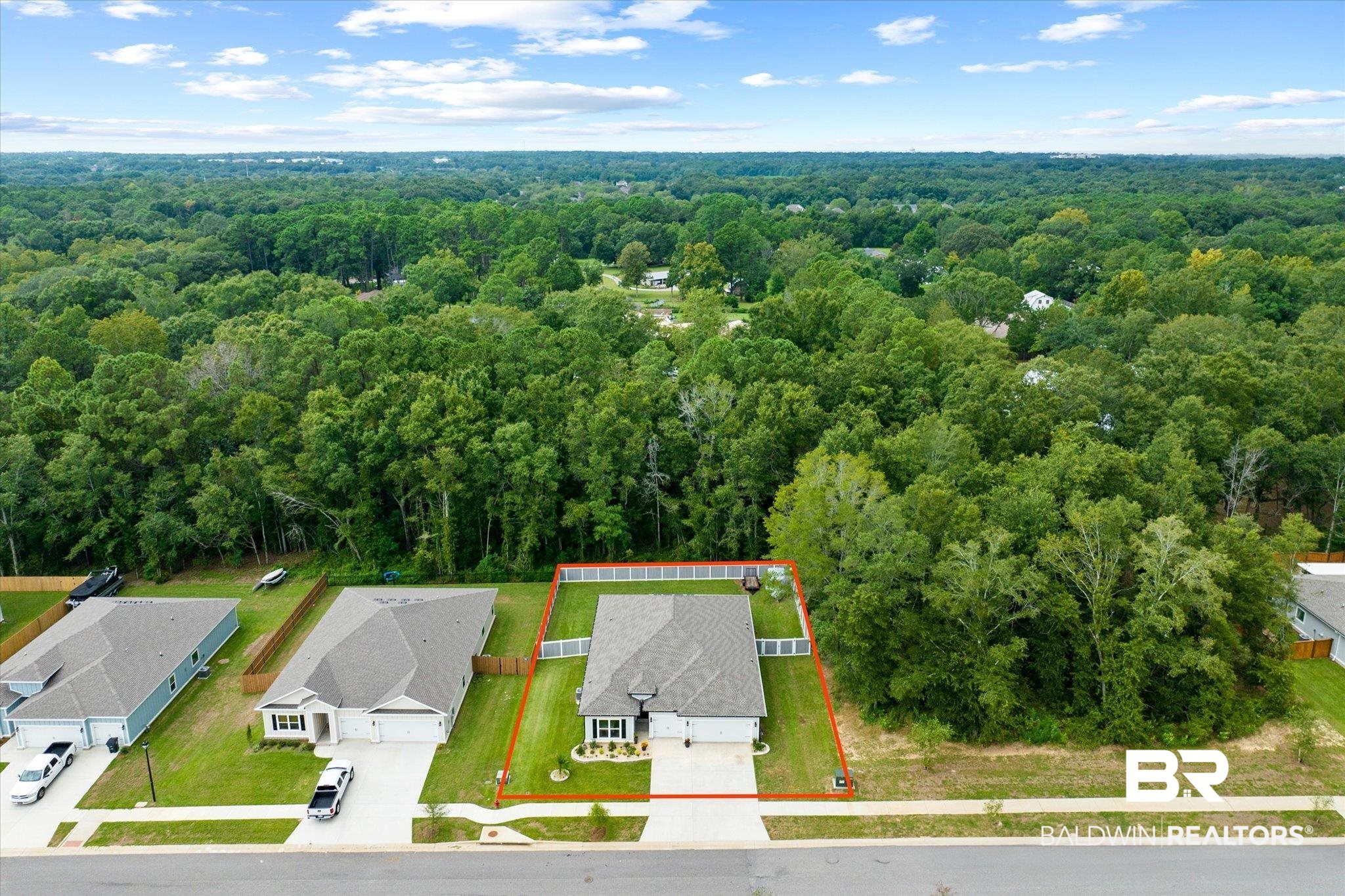 263 Bronze Street Fairhope, AL 36532 - Photo 38 of 47 Drone / aerial view