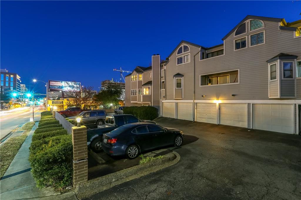 1808 Rio Grande Street, Unit 6 Austin, TX 78701 - Photo 29 of 29 View of parking at night