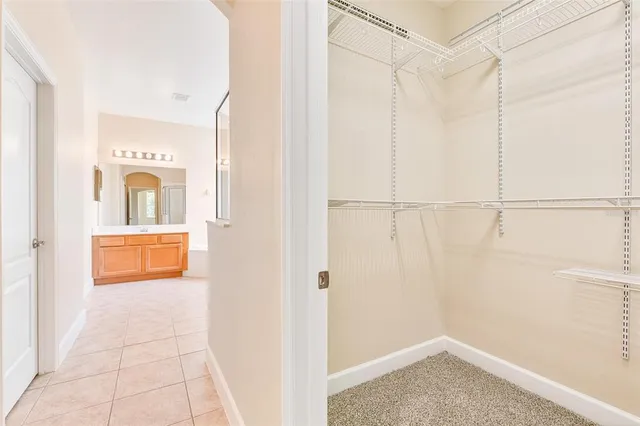 a view of a lake with a house