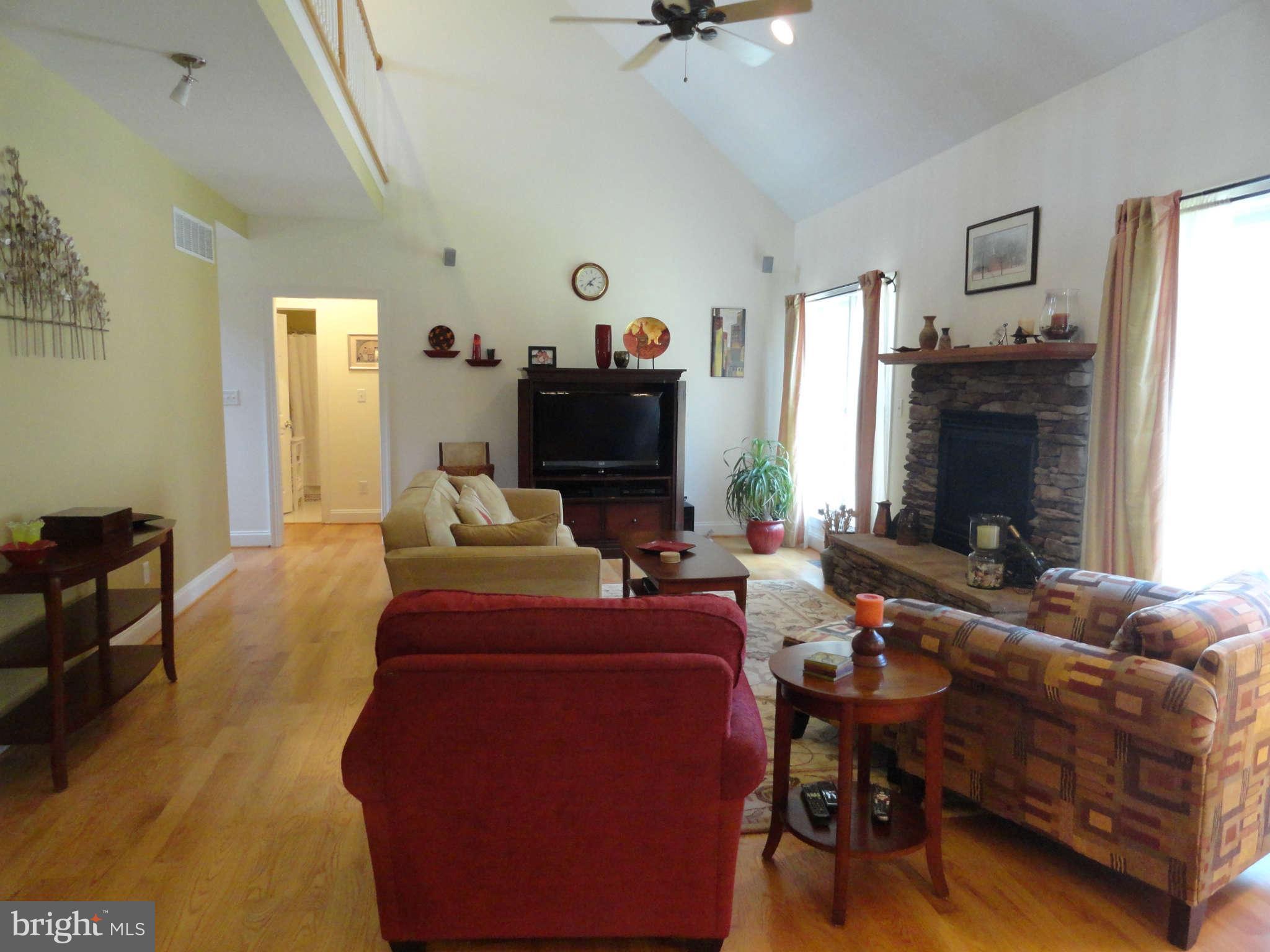 2241 Engle Road Fallston, MD 21047 - Photo 5 of 30 Spacious Family Room with Gas Fireplace