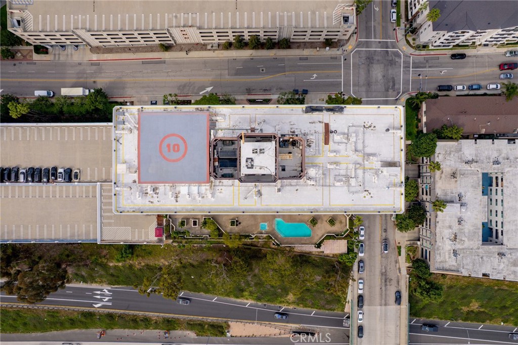 222 Monterey Road, Unit 1603 Glendale, CA 91206 - Photo 52 of 65 an aerial view of a house with a lake view